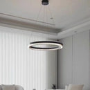 lustre nordique moderne en verre led de luxe