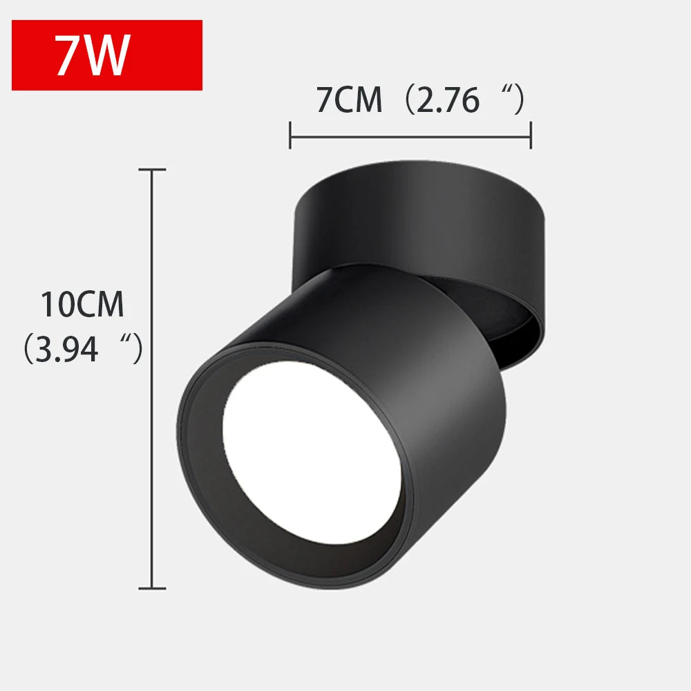 spot led extérieur à angle réglable sans perforation - vue 14 sur 14