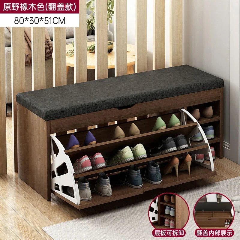 armoires à chaussures modernes de rangement vertical design japonais - vue 17 sur 21