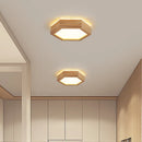 LED-Deckenleuchte aus Holz für moderne Inneneinrichtung