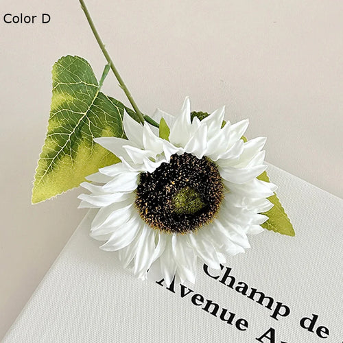 tournesol artificiel décoratif pour arrangements floraux et photographie