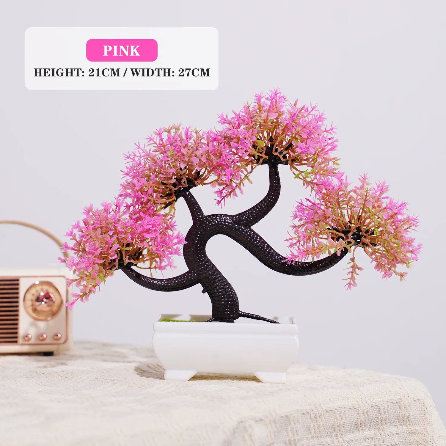 plantes artificielles bonsaï petit arbre décoration intérieure et extérieure - vue 32 sur 32