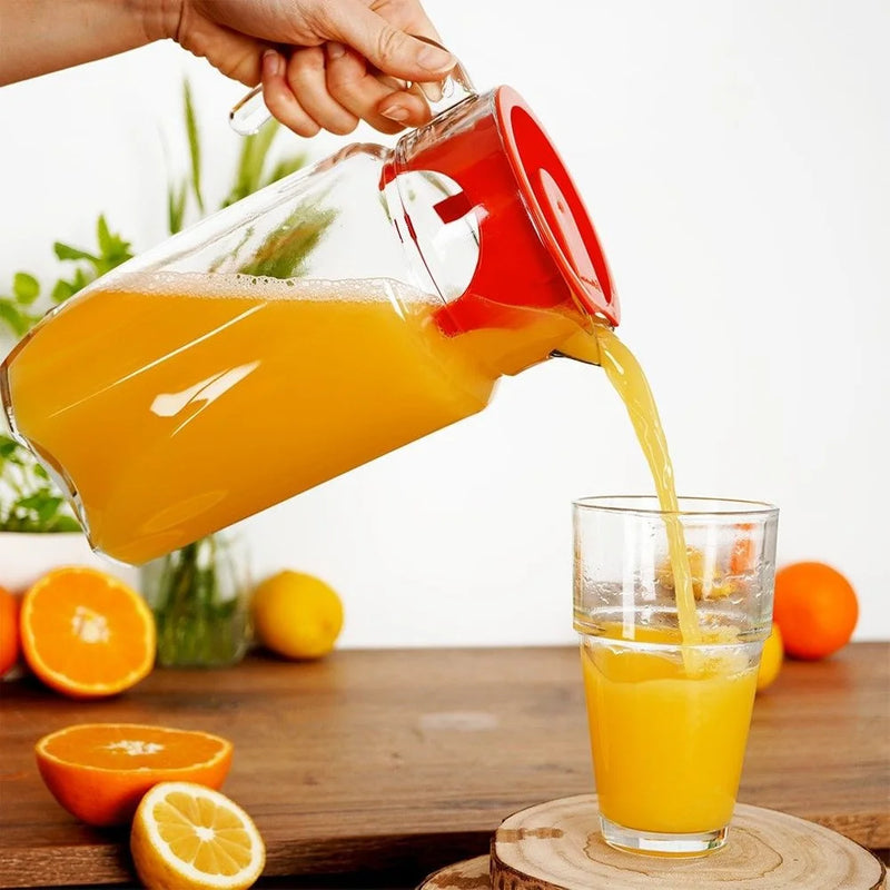 Carafe en verre avec poignée 175 l design