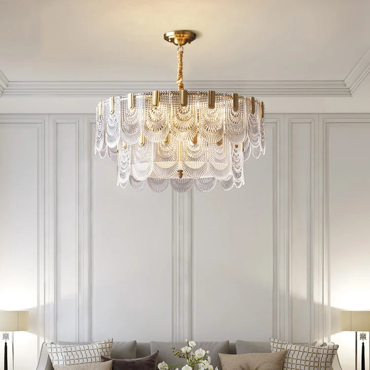 lustre en cristal élégant pour décoration intérieure raffinée - vue 2 sur 10