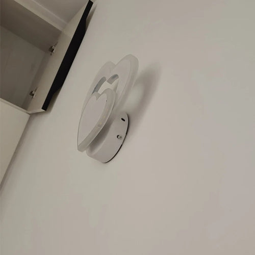 LED-Wandleuchte modernes nordisches Design Herzform - vue 7 sur 8