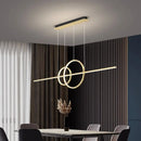 Moderner minimalistischer LED-Kronleuchter für die Wohnungsdekoration