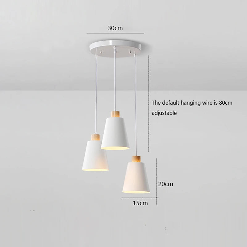 suspension moderne créative simple nordique phyval éclairage - vue 5 sur 9