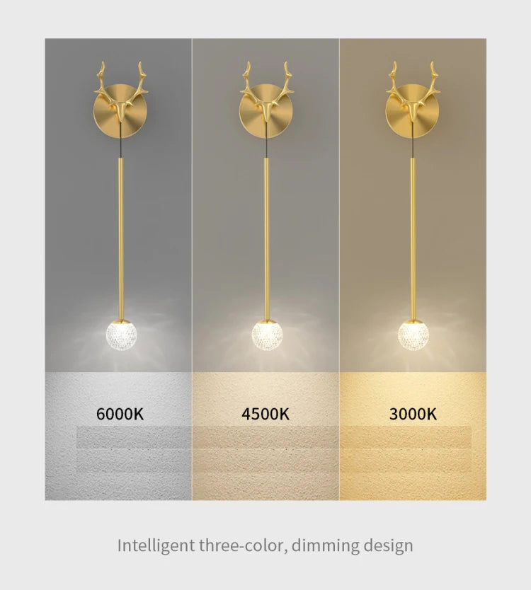 applique murale en cuivre design pour intérieur créatif et moderne - vue 3 sur 9