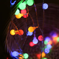 guirlande lumineuse led avec télécommande pour décoration festive extérieure