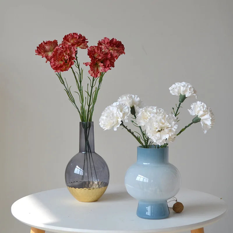arrangement floral automnal en œillet artificiel pour décorations festive - vue 4 sur 12