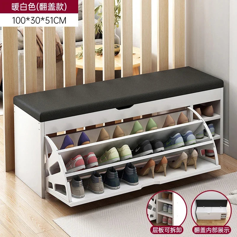 armoires à chaussures modernes de rangement vertical design japonais - vue 8 sur 21