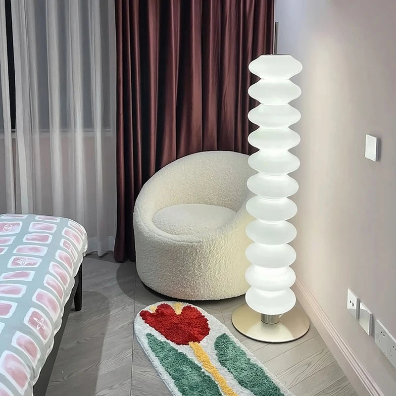 lampadaire net moderne simple pour séjour à la maison - vue 7 sur 8