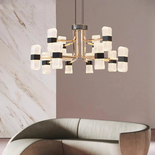lustre décoratif design éclairage intérieur fantaisie