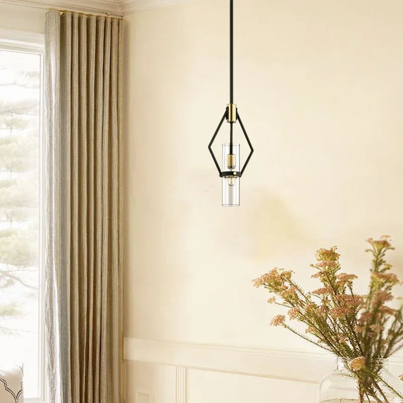 Moderne Pendelleuchte aus Glas mit verstellbarem Kabel für den Innenbereich - vue 3 sur 7