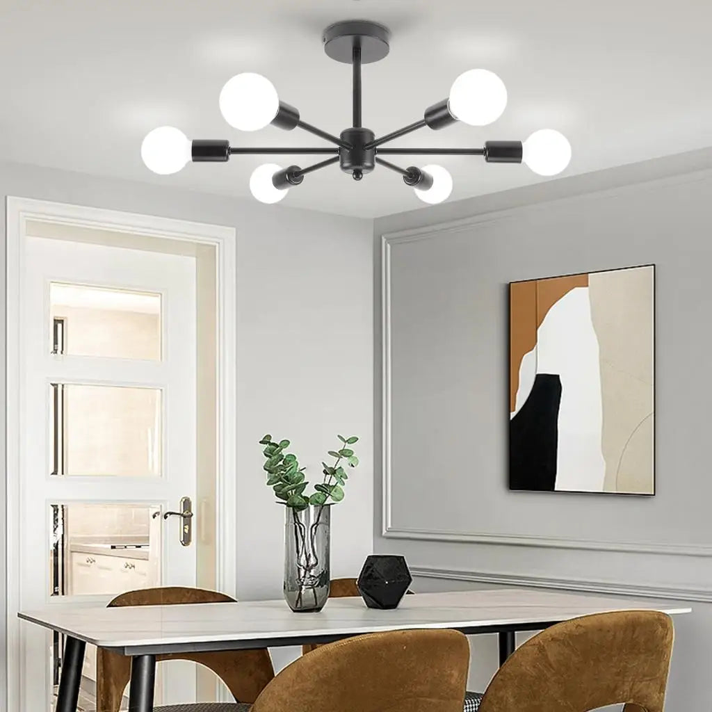 lustre led moderne pour un éclairage d'intérieur élégant - vue 7 sur 10