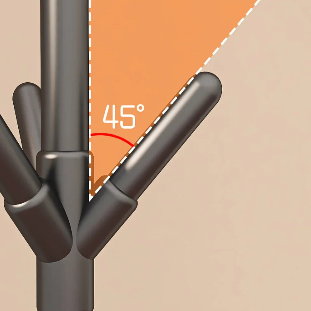 vente flash porte manteau sur pied support de rangement pour vêtements - vue 6 sur 8