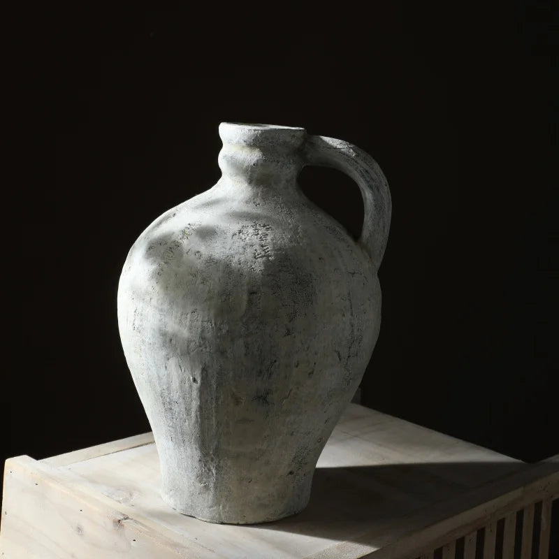vases en céramique rétro faits à la main pour décoration florale - vue 7 sur 7