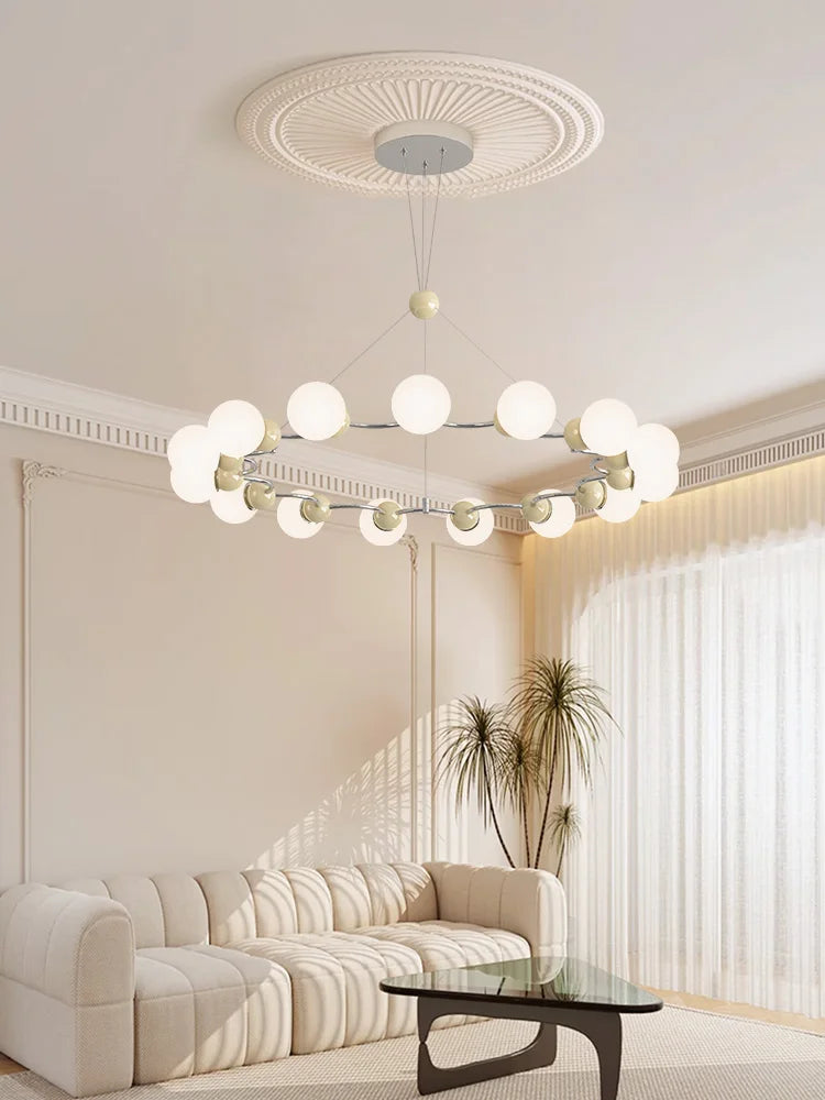 Moderne LED-Pendelleuchte für elegante Innendekoration - vue 5 sur 22
