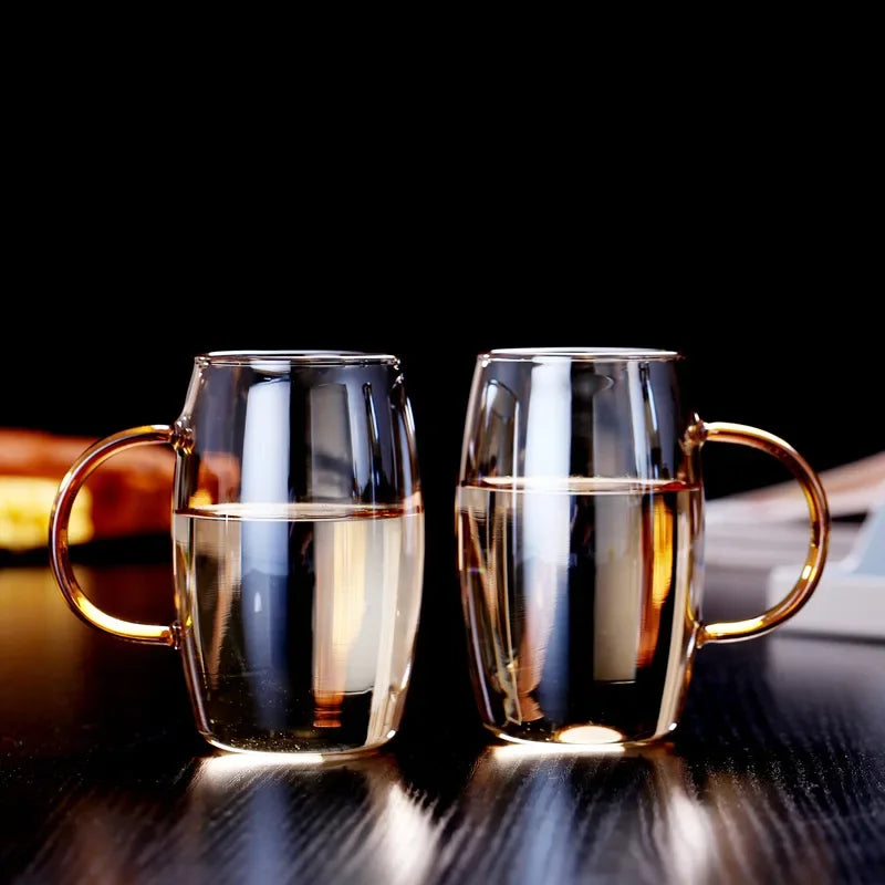 Bouteille eau verre borosilicate grande capacité florale