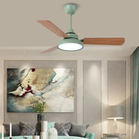 plafonnier moderne ventilateur de plafond avec télécommande et éclairage intégré