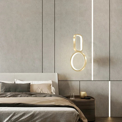 Moderne LED-Pendelleuchte für eine elegante Wohnraumgestaltung - vue 2 sur 10