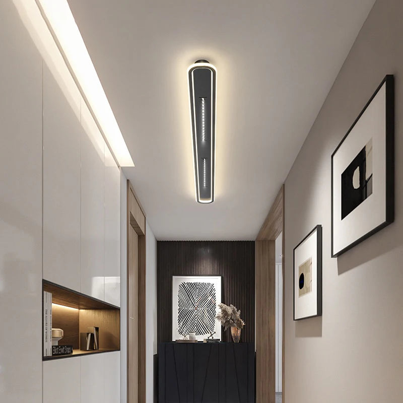 Plafonnier led monté en surface pour salon, chambre - vue 6 sur 12