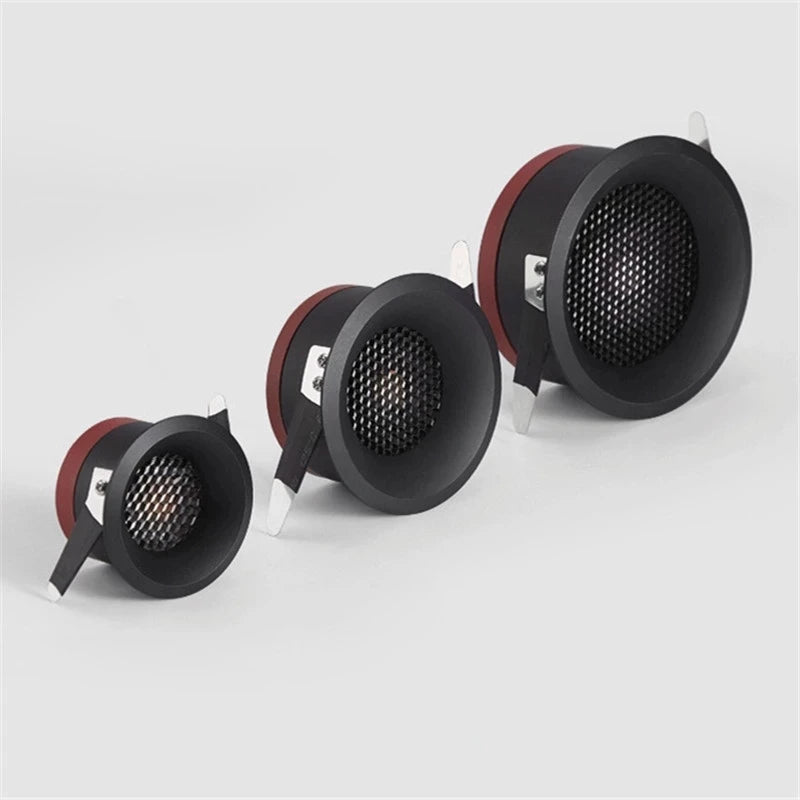 style 	 downlight ultra mince led anti-éblouissement avec lecteur led - vue 4 sur 8