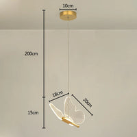 lustre led nordique décoration intérieure suspension