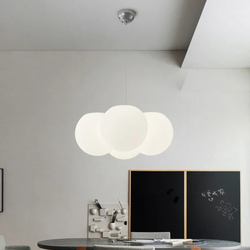 Moderner Kronleuchter aus Glas für elegante Inneneinrichtung - vue 3 sur 9