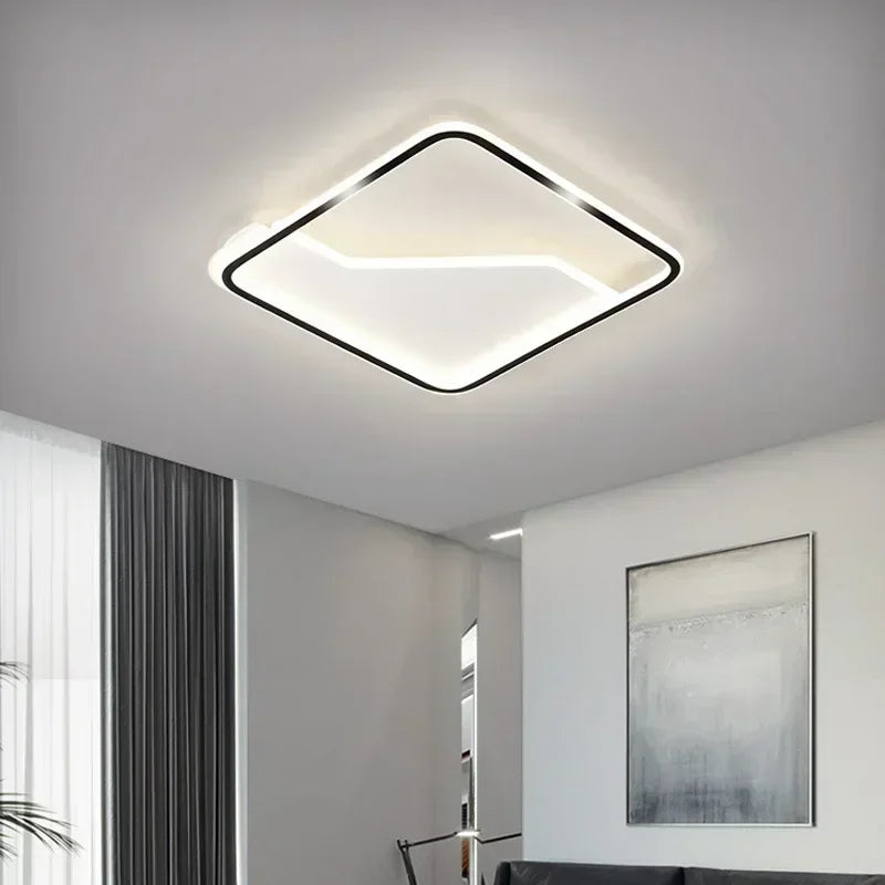 Plafonnier LED moderne pour salon salle à manger chambre balcon cuisine couloir lustre intérieur décor à la maison luminaire Lustre - vue 4 sur 19