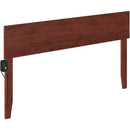 Queen Size Headboard, Walnut, Modern Solid Wood Headboard