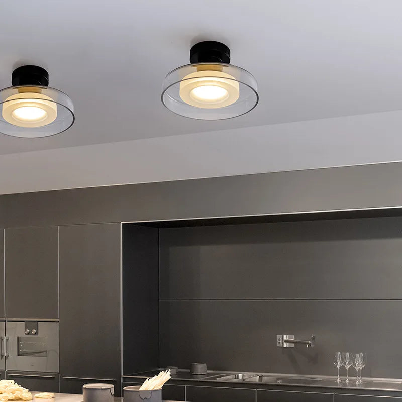 applique murale led en forme de bol pour loft et hôtel