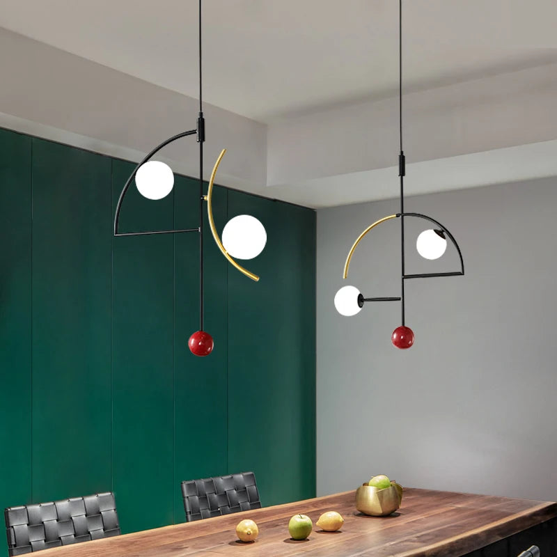 lustre postmoderne personnalisé pour décoration moderne intérieure - vue 4 sur 10