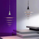 suspension enigma design ovni lévitation éclairage art décoration