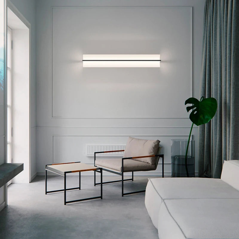applique murale led minimaliste rectangle - vue 4 sur 8