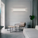 Moderne rechteckige minimalistische Wandleuchte für warmes Licht