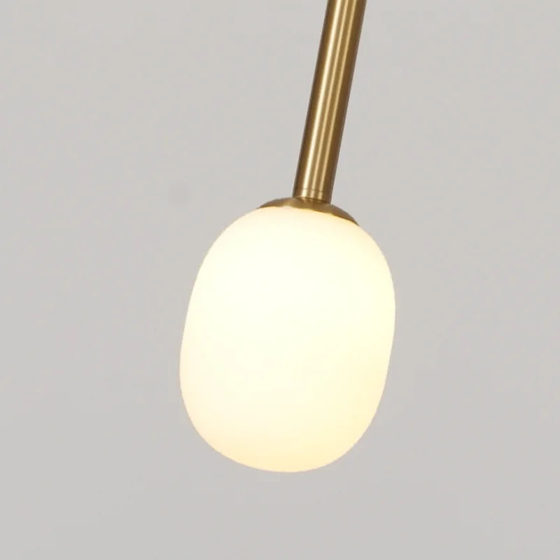 Moderne Nachttischlampe in Ei-Form für kreative Innenräume - vue 6 sur 8