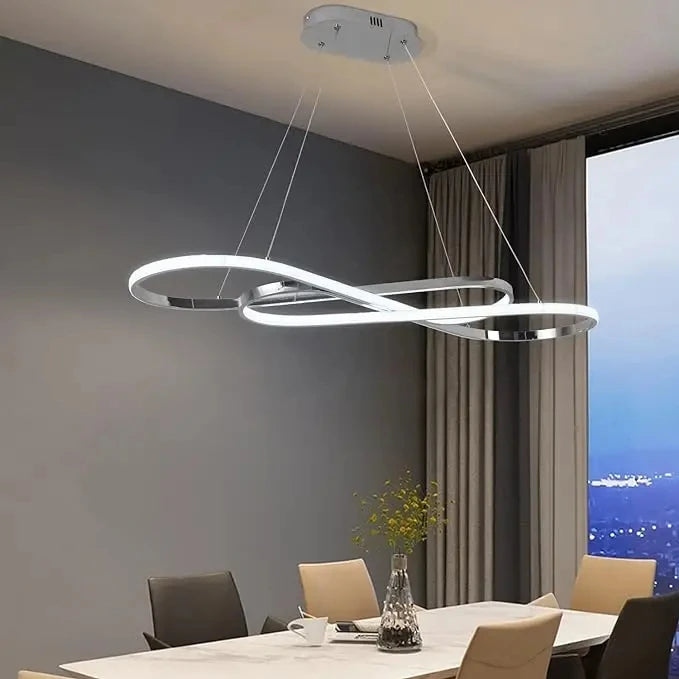 plafonnier led moderne avec télécommande pour éclairage intérieur - vue 4 sur 10