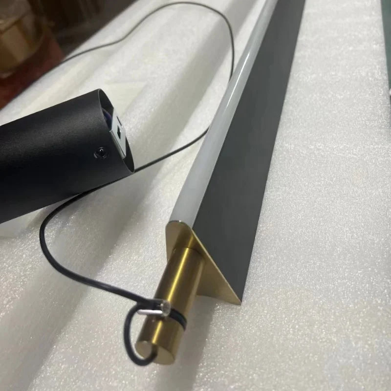 Moderne LED-Pendelleuchte für elegante Wohnraumdekoration - vue 6 sur 9