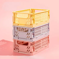 panier de rangement pliable pour maquillage bijoux jouets et plus