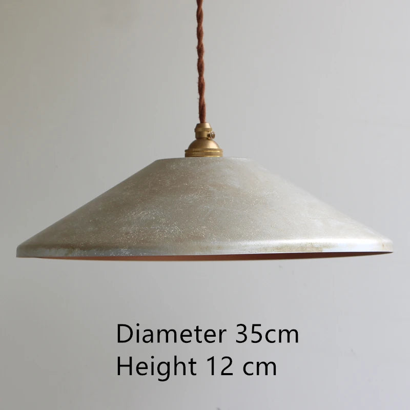 Industrielle Vintage-Pendelleuchte aus Eisen für die Innendekoration - vue 14 sur 21