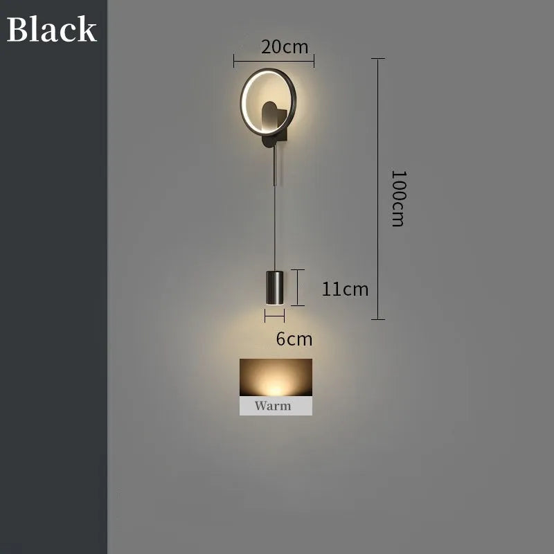applique murale moderne à led luminaire suspendu décoratif et idéal