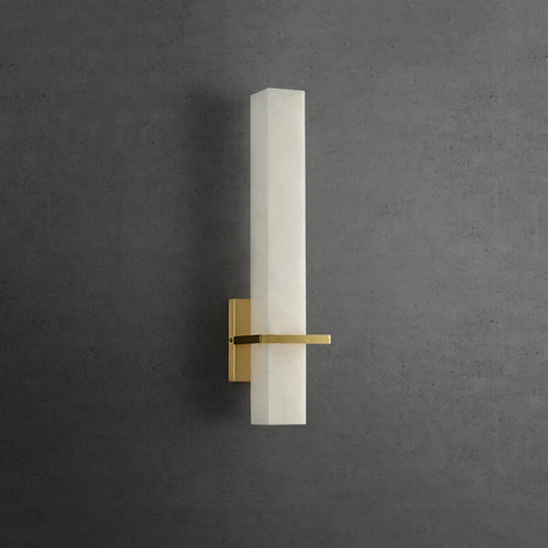 applique murale de luxe en cuivre et marbre pour intérieur élégant