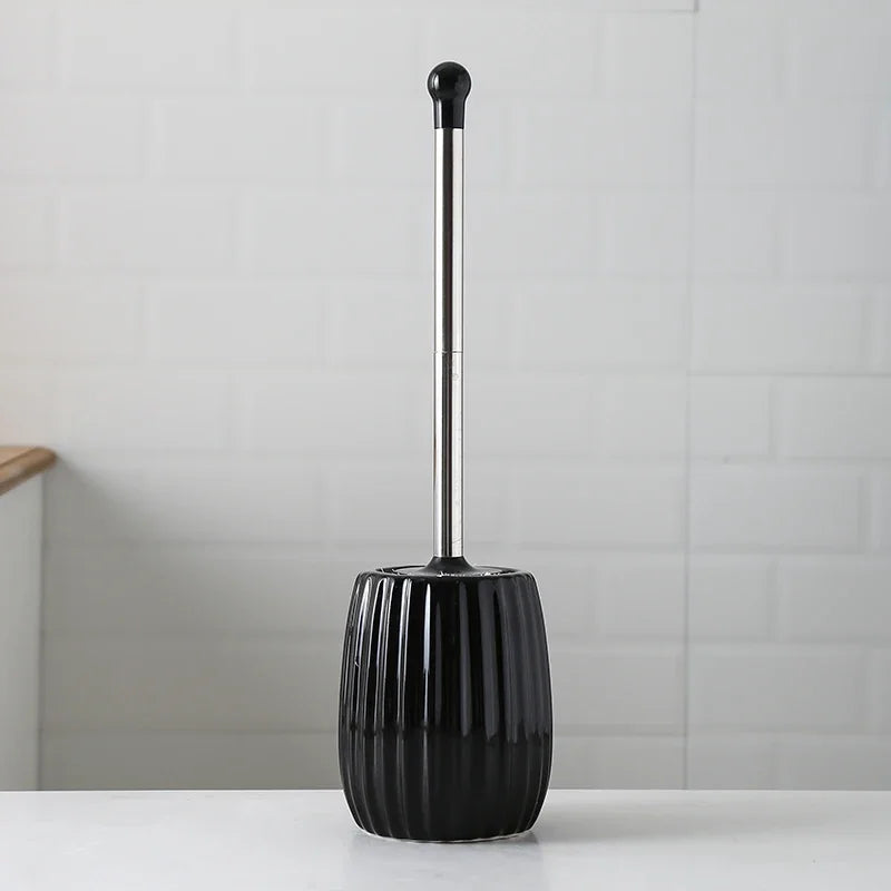 brosse de toilette céramique nettoyage sans angle mort - vue 12 sur 13