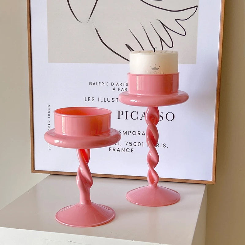 bougeoir romantique pour la saint-valentin et anniversaires - vue 4 sur 7