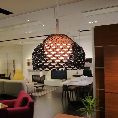 Italienische Designer-Pendelleuchte für modernes Interieur - vue 3 sur 8