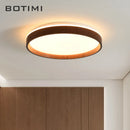 Moderne dimmbare LED-Deckenleuchte mit Mondmotiv