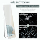 HOMCOM full body floor mirror 45x37x158,5 cm for living room bedroom