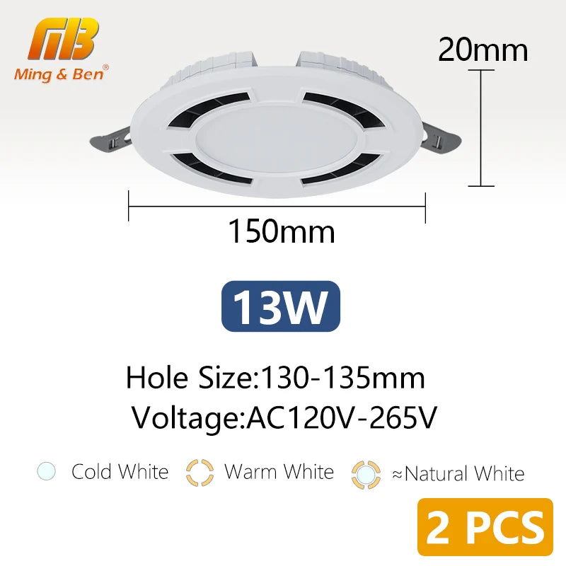 spot led encastrable dimmable pour éclairage intérieur polyvalent - vue 11 sur 14