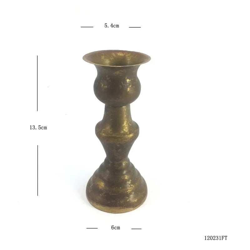 lustre en métal romantique pour décorations de mariage et dîner - vue 20 sur 29